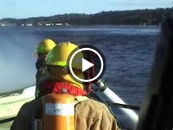 Marine Firefighting video from Campbell River CCGC Point Race